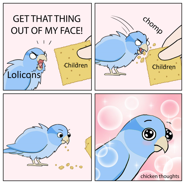 File:117 - artist chicken thoughts artist chizu bird cracker ironic lolicon type comic edit.png