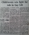 26th August 1975: Child-lovers win fight for role in Gay Lib (The Guardian)