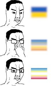 Chudjak Ukraine theory (chud, antis, map flag, humor, conspiracy - alternative version inside)