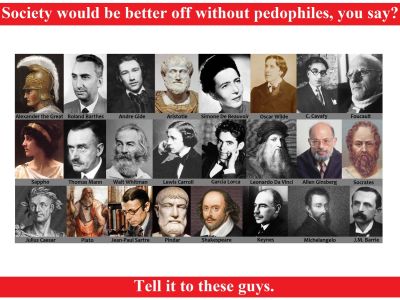 Historical "pedophiles" (using broader popular definition) (pedos, pedophiles, maps, history, famous, wilde, response, troll, bait)